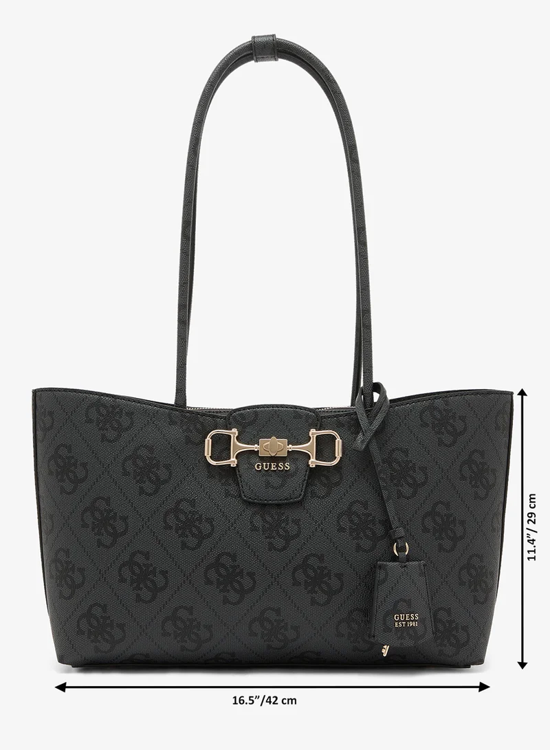 Guess  Janie Logo Girlfriend Tote Bag for Women | Best Price UAE