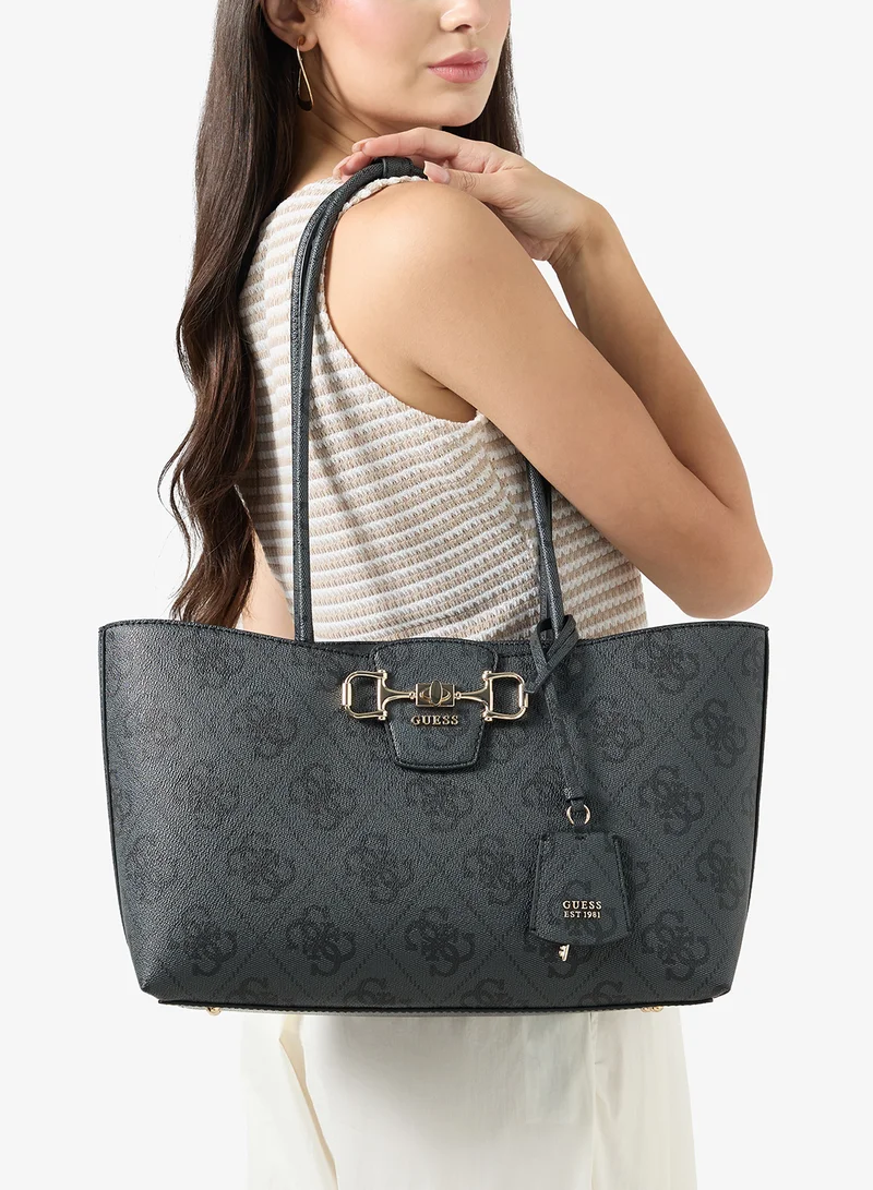Guess  Janie Logo Girlfriend Tote Bag for Women | Best Price UAE