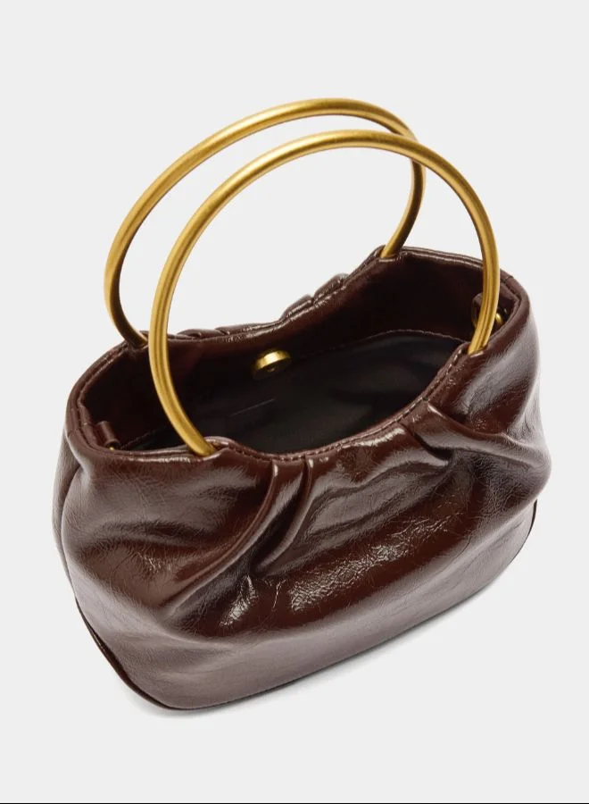 بارفوا حقيبة يد معدنية