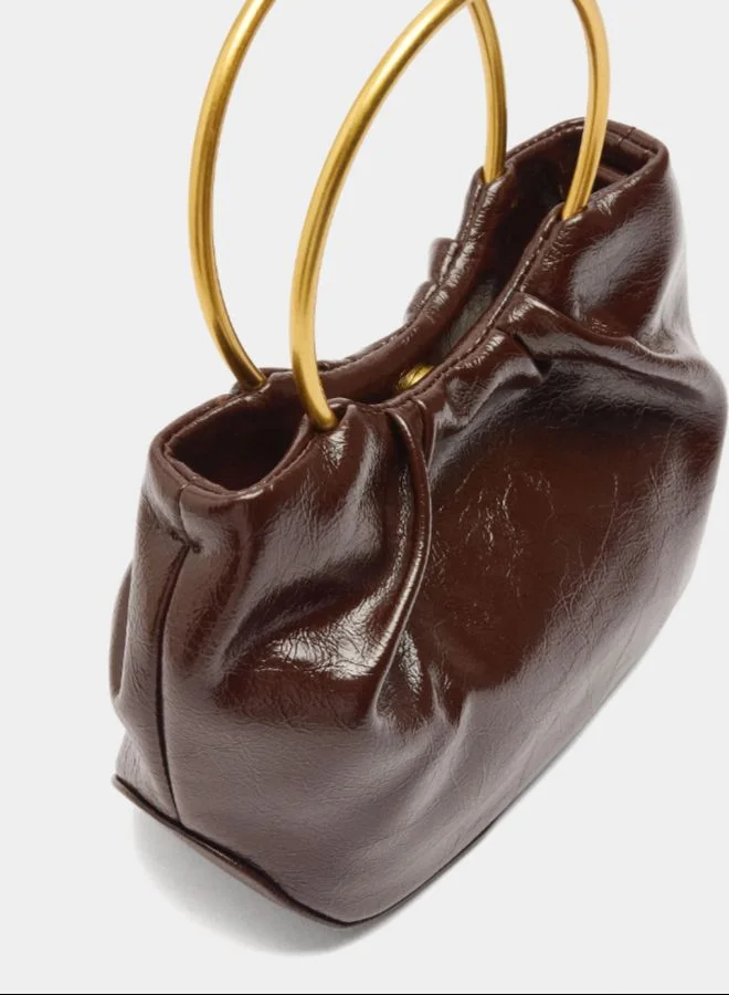 بارفوا حقيبة يد معدنية