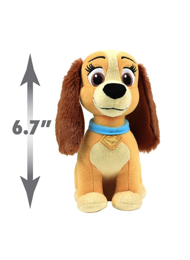 Just Play Disney Collectible 6-inch Beanbag Plush Stuffed Animal, Lady, Lady and the Tramp, Kids Toys for Ages 2 Up, Amazon Exclusive by Just Play  - Image 3