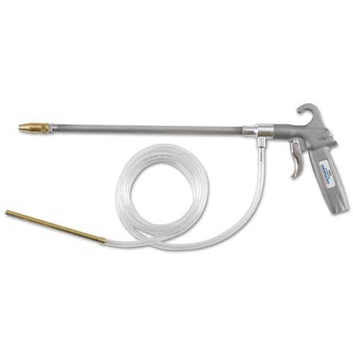 Guardair 79SG012 Pneumatic Syphon Oil and Solvent Spray Gun with Classic Pistol Grip, 12-Inch Aluminum Extension and Brass Nozzle - Image 1