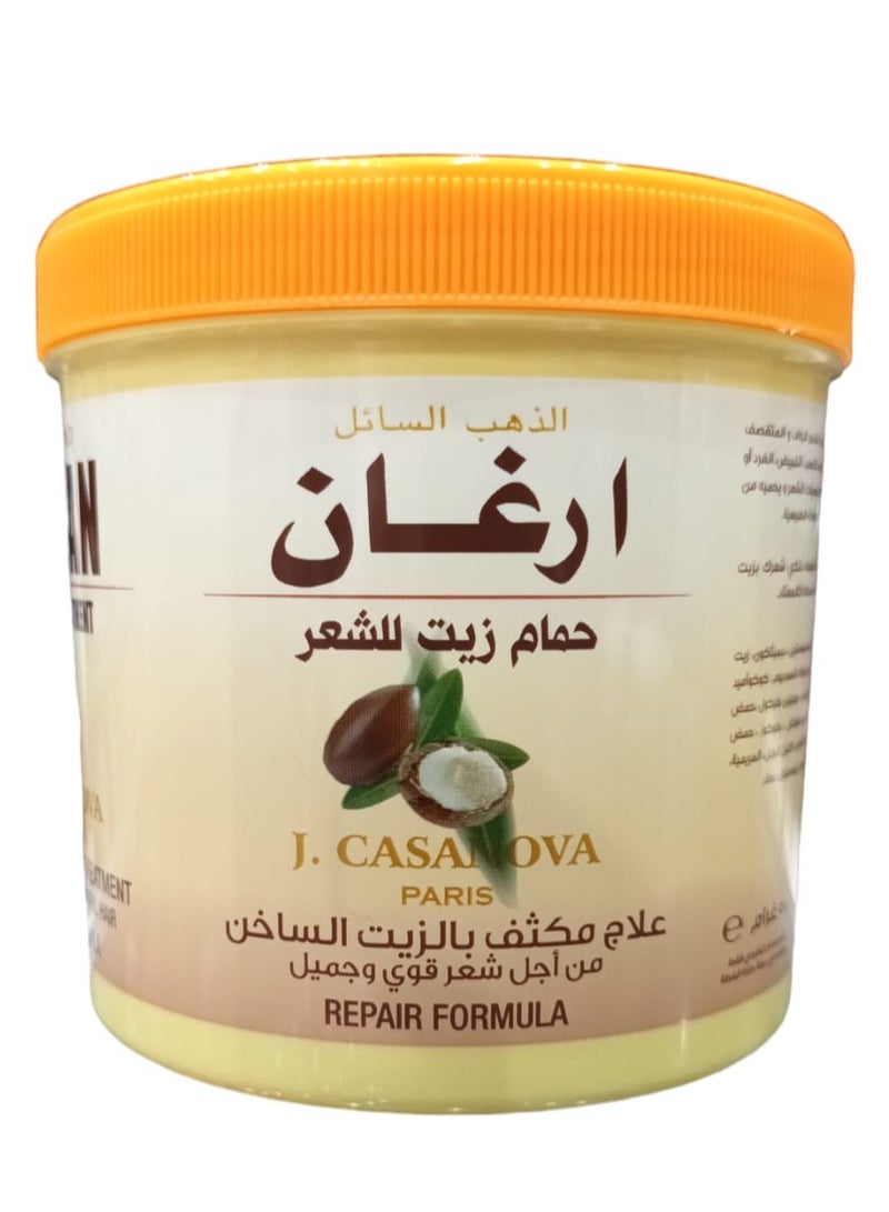 Casanova Hair Oil Bath With Argan Oil 500 Grams