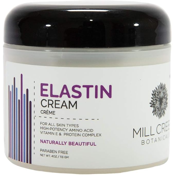 Mill Creek Botanicals Elastin Cream, 4 Ounce - Image 1