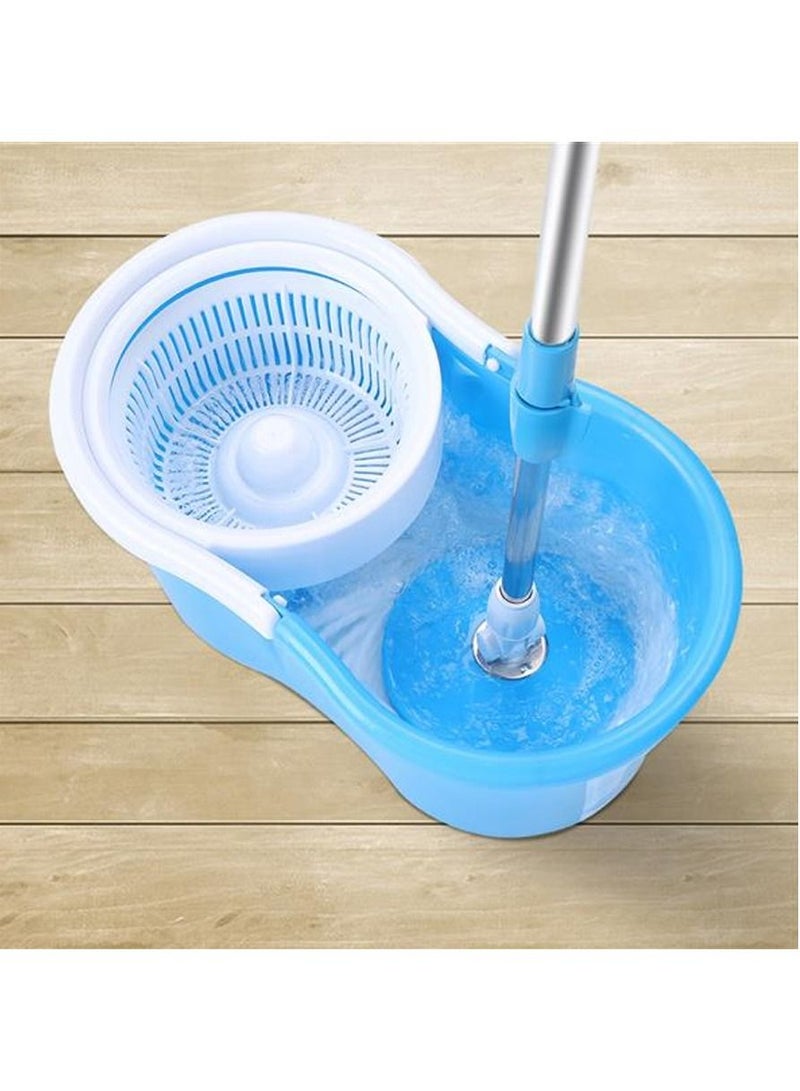 360° Rotating Mop With Bucket Dual Mop Heads Use Squeeze Rotating Mop To Quickly Dispensing Rag Floor Mop And Washing Floor Mop - Image 2