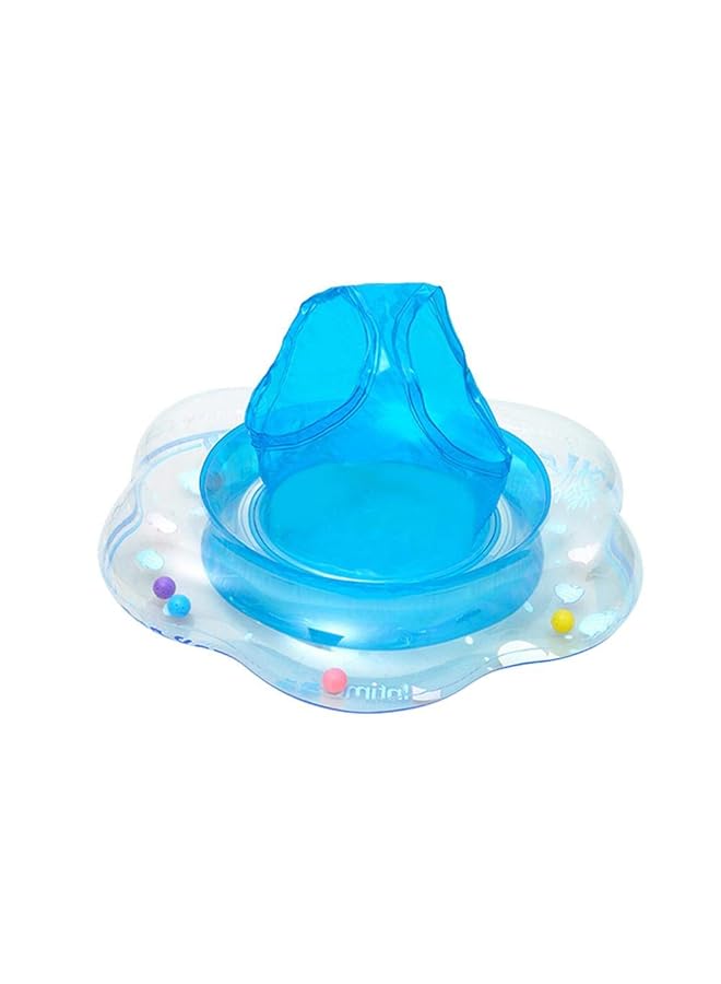 Mumoo Bear Baby Double Airbags Floating Pvc Inflatable Baby Swim Float Seat Swimming Ring Blue Toy - Image 3
