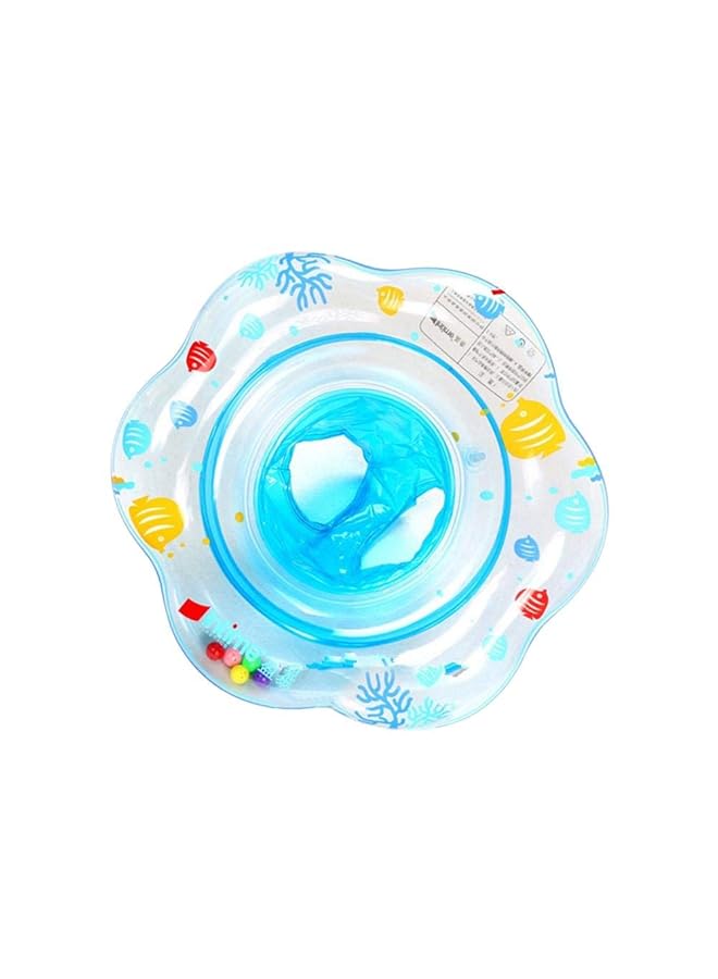 Mumoo Bear Baby Double Airbags Floating Pvc Inflatable Baby Swim Float Seat Swimming Ring Blue Toy - Image 2