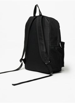 Oaklan by Shoexpress Logo Print Backpack with Adjustable Straps - 35x30x15 cm  - Image 2