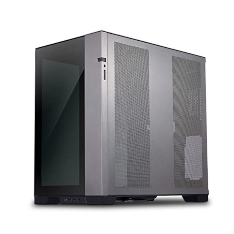 Lian Li LIANLI O11 DYNAMIC EVO GRAY حافظة كمبيوتر متوسطة الحجم، متوافقة مع E-ATX، ATX، Micro ATX، Mini-ITX، يمكن تركيب ما يصل إلى 10 مراوح تبريد، حتى 3 مشعات 14.2 بوصة 360 مم، - Image 3