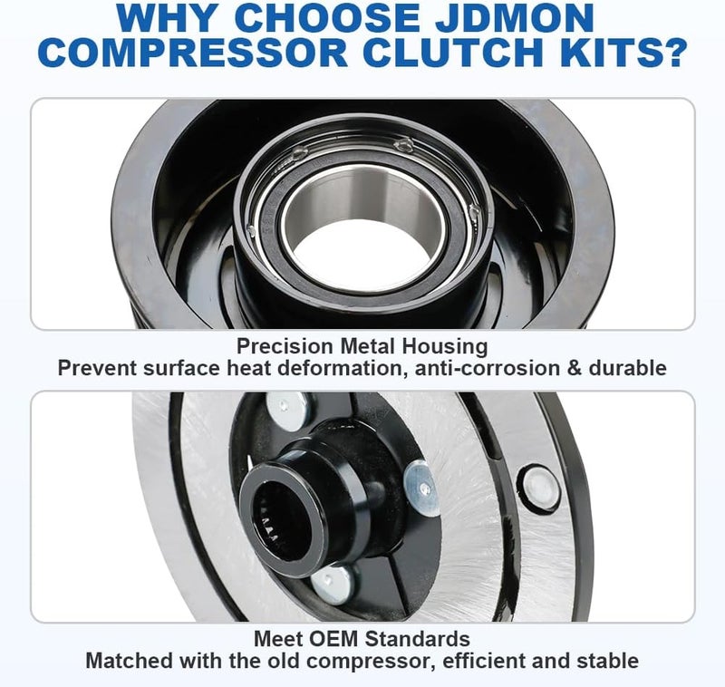 JDMON A/C Compressor Clutch Kit for Subaru WRX and Forester - Image 2