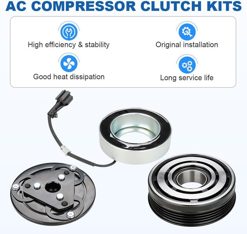 JDMON A/C Compressor Clutch Kit for Subaru WRX and Forester - Image 3