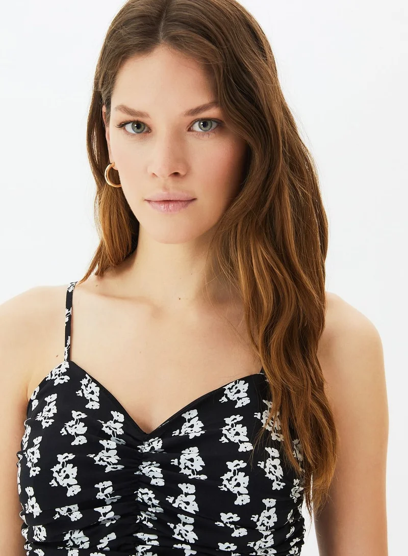 trendyol Cropped Top & Pants Set