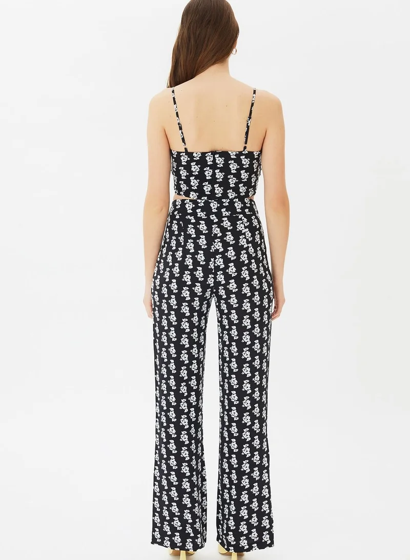 trendyol Cropped Top & Pants Set