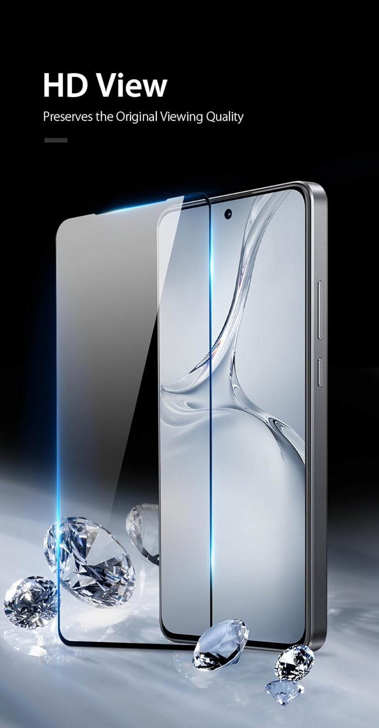XTRENGTH Advanced HD+ Tempered Glass Gorilla Screen Protector Designed for OnePlus Nord CE 4 Lite 5G - Edge to Edge Full Screen Coverage with Easy Installation Kit (Anti-Scratch) - Image 3