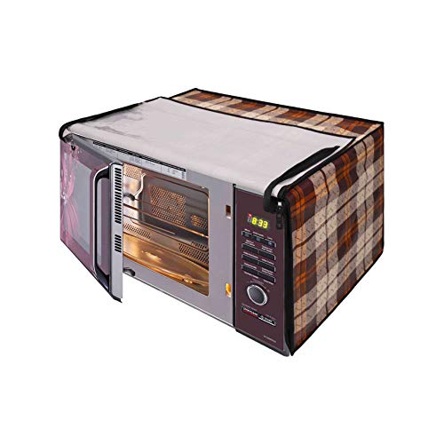 Lithara Printed Waterproof Microwave Oven Cover for Bajaj 17L Solo Microwave Oven 1701MT | Cam05 (Multicolor) - Image 1
