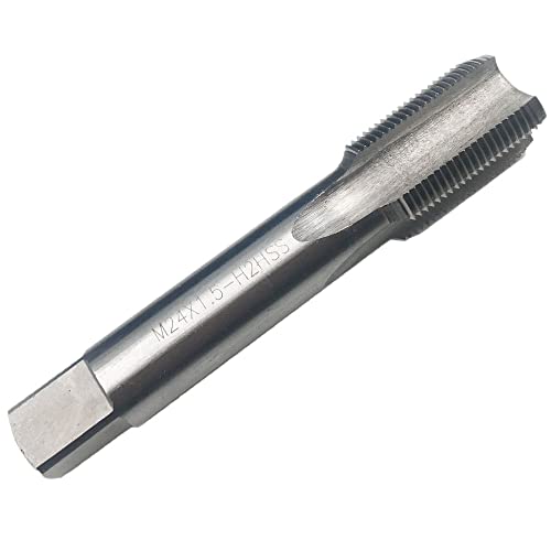 IBVIBV 24mm 24 x 1.5 HSS Metric Tap Right Hand Thread M24 x 1.5mm Pitch - Image 1
