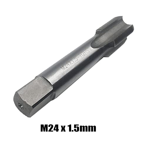 IBVIBV 24mm 24 x 1.5 HSS Metric Tap Right Hand Thread M24 x 1.5mm Pitch - Image 2