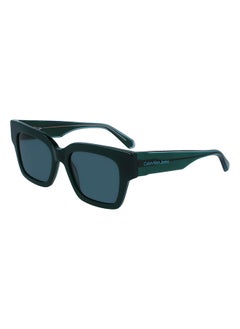 Calvin Klein Jeans Unisex Rectangular Sunglasses - CKJ23601S-301-5219 - Lens Size: 52 Mm  - Image 2