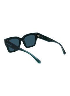 Calvin Klein Jeans Unisex Rectangular Sunglasses - CKJ23601S-301-5219 - Lens Size: 52 Mm  - Image 3