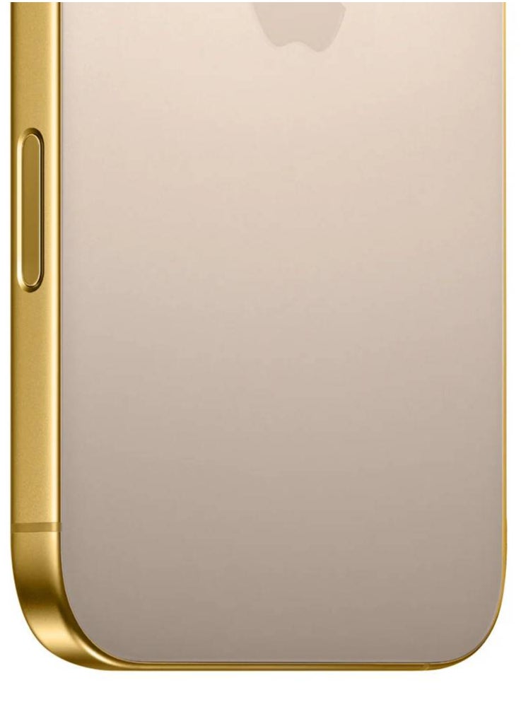 CAVIAR Luxury 24k Gold Plated Frame Customized iPhone 16 Pro Max 512 GB Desert  - Image 2
