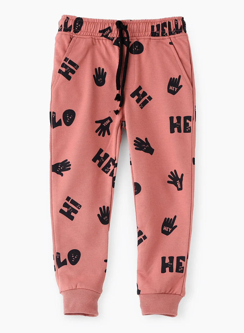 JAM Aop knit jogger
