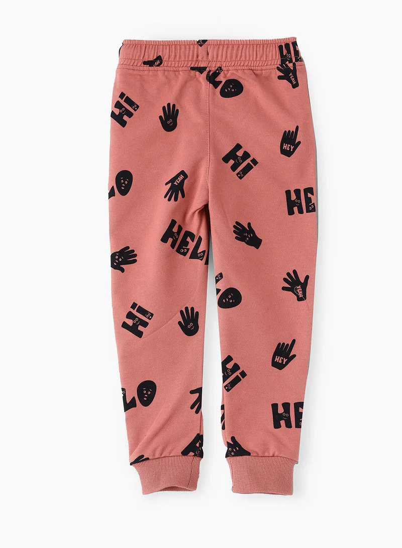JAM Aop knit jogger