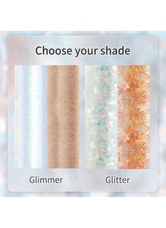 CATKIN Liquid Glitter Eyeshadow High Pigmented Multi Dimensional Finish With One Swipe Metallic Coverage Long Lasting And Luminous Shimmer Eyeliner Makeup 1.7 Grams (C03 Magic Shell)  - Image 5