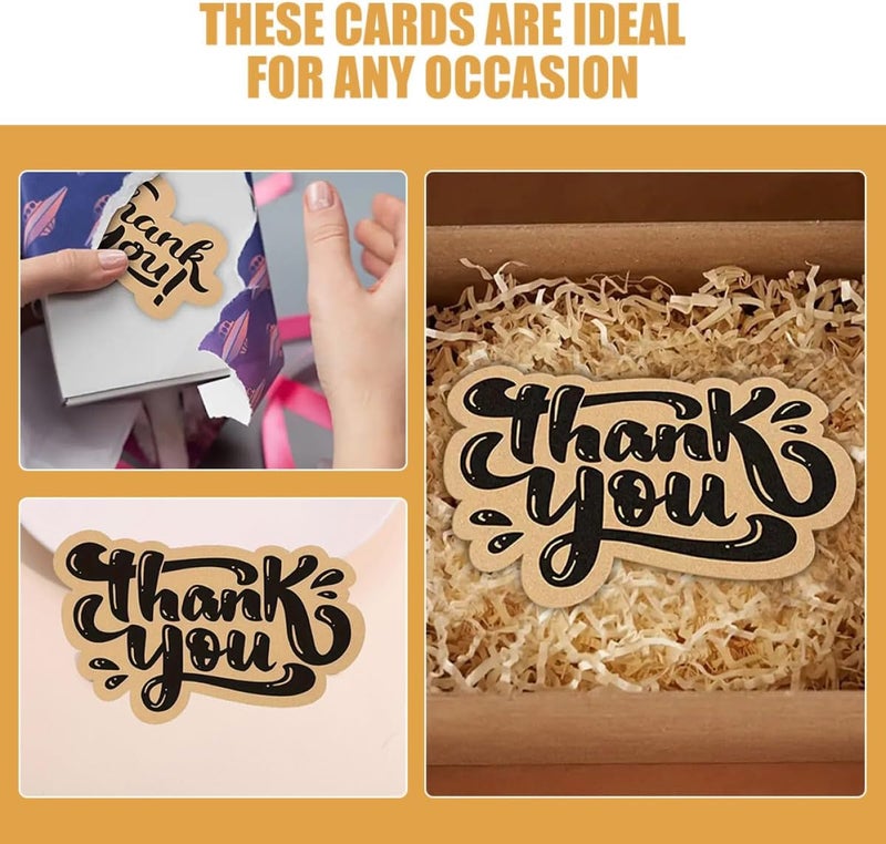 Thank You Cards for Small Business 150pcs Multipack with Envelopes and Postcards Appreciation Notes for Packaging and Customer Support - Image 1
