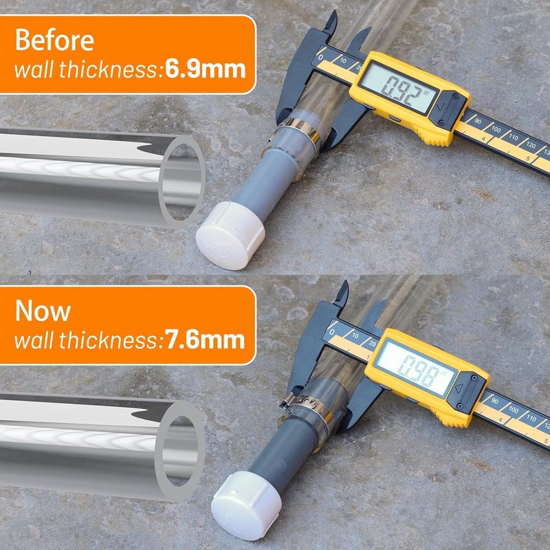 mapleza 50 PCS Fuel Jug Hose Perfect for LC2 JEGS Jugs Gas Can Hoses Replacement Racing VP Fuel Jug Hose Gas Can Nozzle Suitable for 3/5/5.5 Gallon Jugs - Image 5