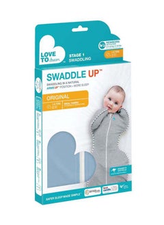 LOVE TO dream Swaddle UP Original Dusty Blue NB  - Image 4
