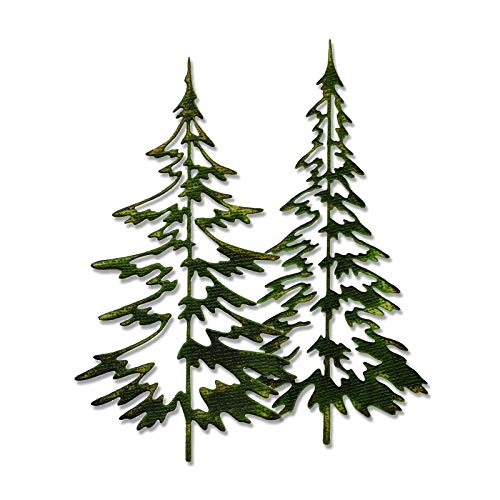 Sizzix 660978 Thinlits Die Set, Woodlands by Tim Holtz, 2/pack - Image 3