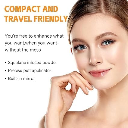 AMGZLE AMGZLE Natural Hairline Powder Hair Shading Sponge Pen Shadow Stick Quick Root Eyebrow Stamp Cover Up Touchup for Men and Women Instantly Conceals loss Bald Spots Instantly Resistant Stain Proof 5g Black - Image 5