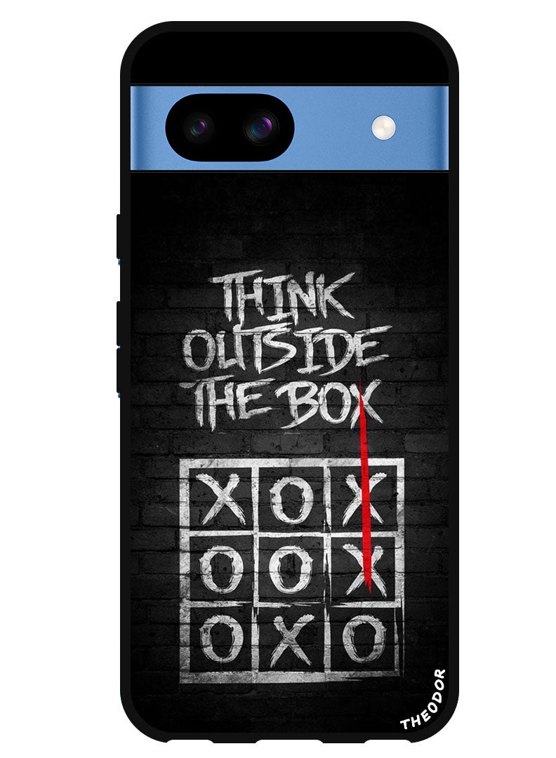 Theodor Protective Case Anti Scratch Shock Proof Bumper Cover For Google Pixel 8a THINK OUTSIDE THE BOX - Image 1