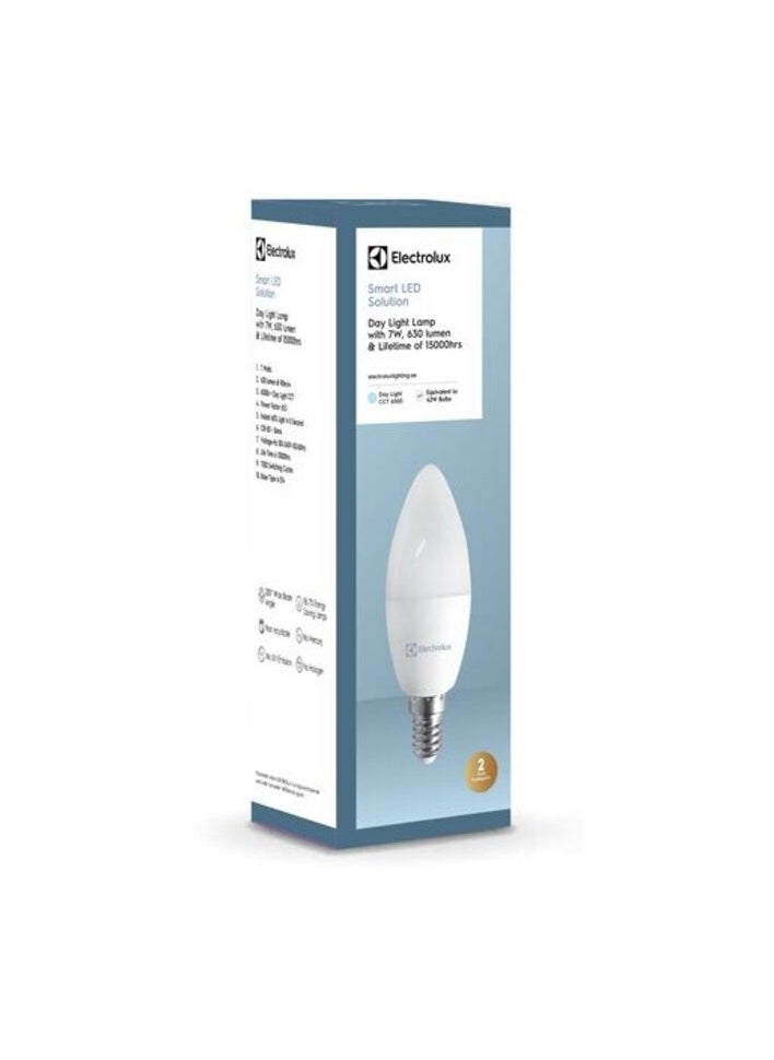 Electrolux E14 Non Dim Candle Bulb 7W Day Light - Image 3