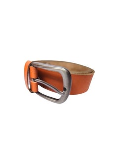 Genuine Leather Men's Belt, 1.4 inches Wide Classic Jean Belt
