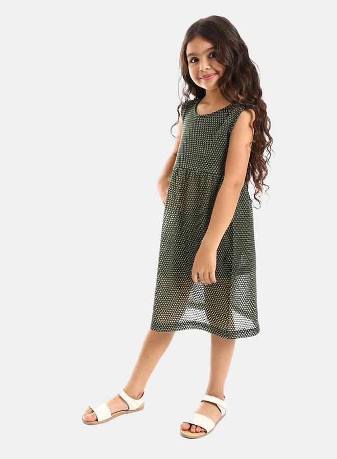 kady Stitched Slip On Dressgirls olive 10 - Image 2