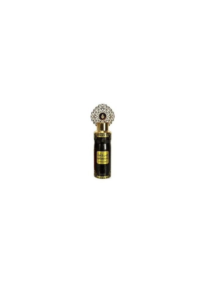 عربيات عربيات عطري خشب عود أسود بخاخ للجسم 200 مل 
