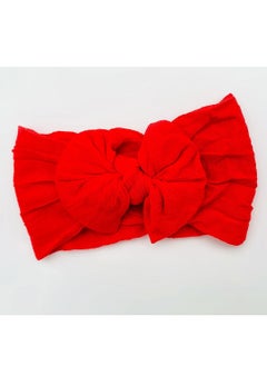 ECVV 6 Pack Baby Girl Bow Headband Elastic Soft Headband Nylon Headband Hairband Hair Bow Elastic Hair Styling Accessories for Newborn Baby Toddler Girl, Assorted Color, 15mmx9mm  - Image 4