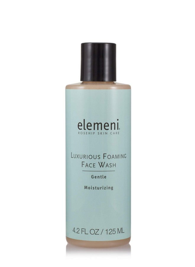 Max Green Alchemy - Elemeni Luxurious Foaming Face Wash 4.2 Fl Oz Bottle Gentle Facial Cleanser Ph Balanced Creamy Foam Removes Dirt And Impurities Lactic Acid Moisturizes Vegan - Image 1