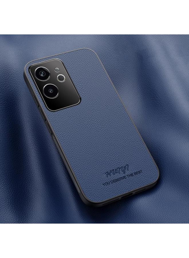 اس-توب جراب هاتف Realme GT 6 من HUIYI مصنوع من الجلد المغناطيسي - Image 1