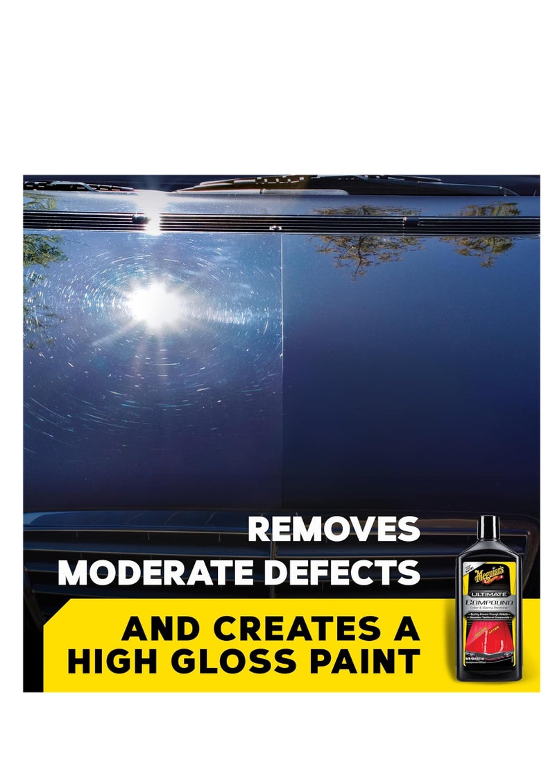 Meguiar's Meguiar's Ultimate Compound, 15.2 Oz - Remove Scratches, Swirl Marks and Oxidation While you Restore Color and Clarity for a Showroom Shine - Safe and Effective on All Glossy Paints and Clear Coats  - Image 5