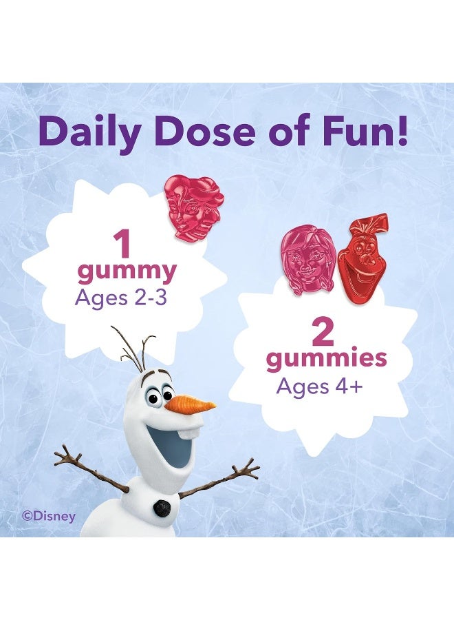 Vitafusion L'Il Critters Frozen Daily Kids Multivitamin Gummies Assorted Berry Flavors For Ages 2+ Toddlers And Kids, Disney Multivitamin Gummies With 11 Essential Nutrients, 30-60 Day Supply, 60 Gummies - Image 4