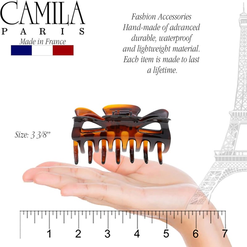Camila Paris CP42 Tortoise Hair Clip - Image 3
