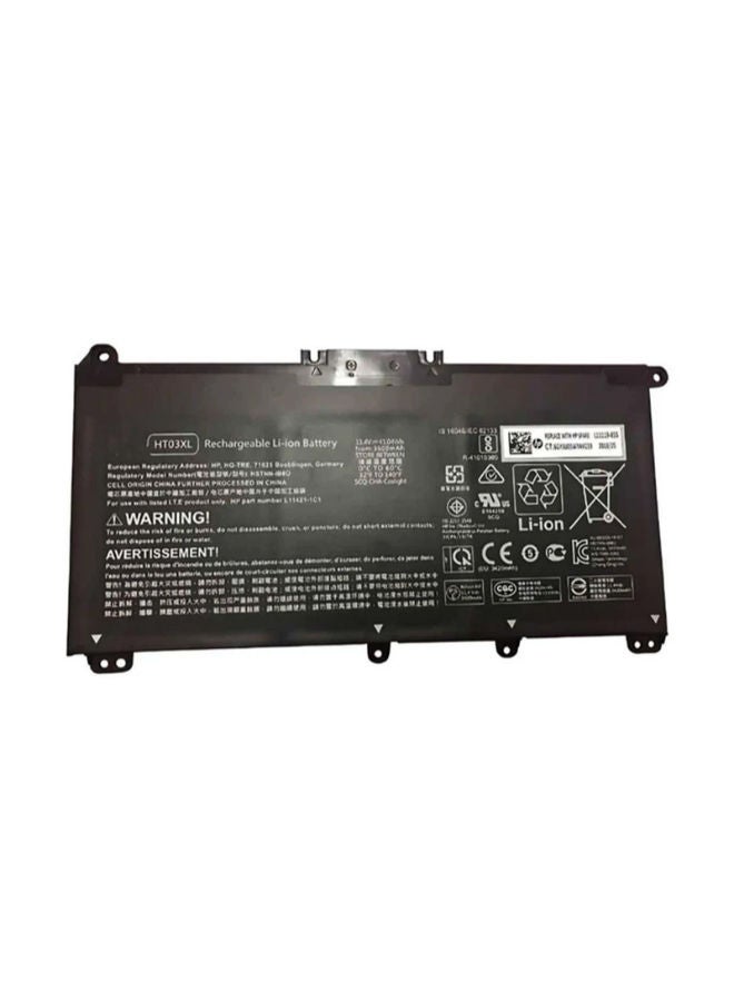 Lap-Tech HP HT03XL Laptop Battery Replacement for HP Pavilion 14, 15, 17 Series – 11.4V 41Wh 3-Cell Li-ion by LAPTECH - Image 1