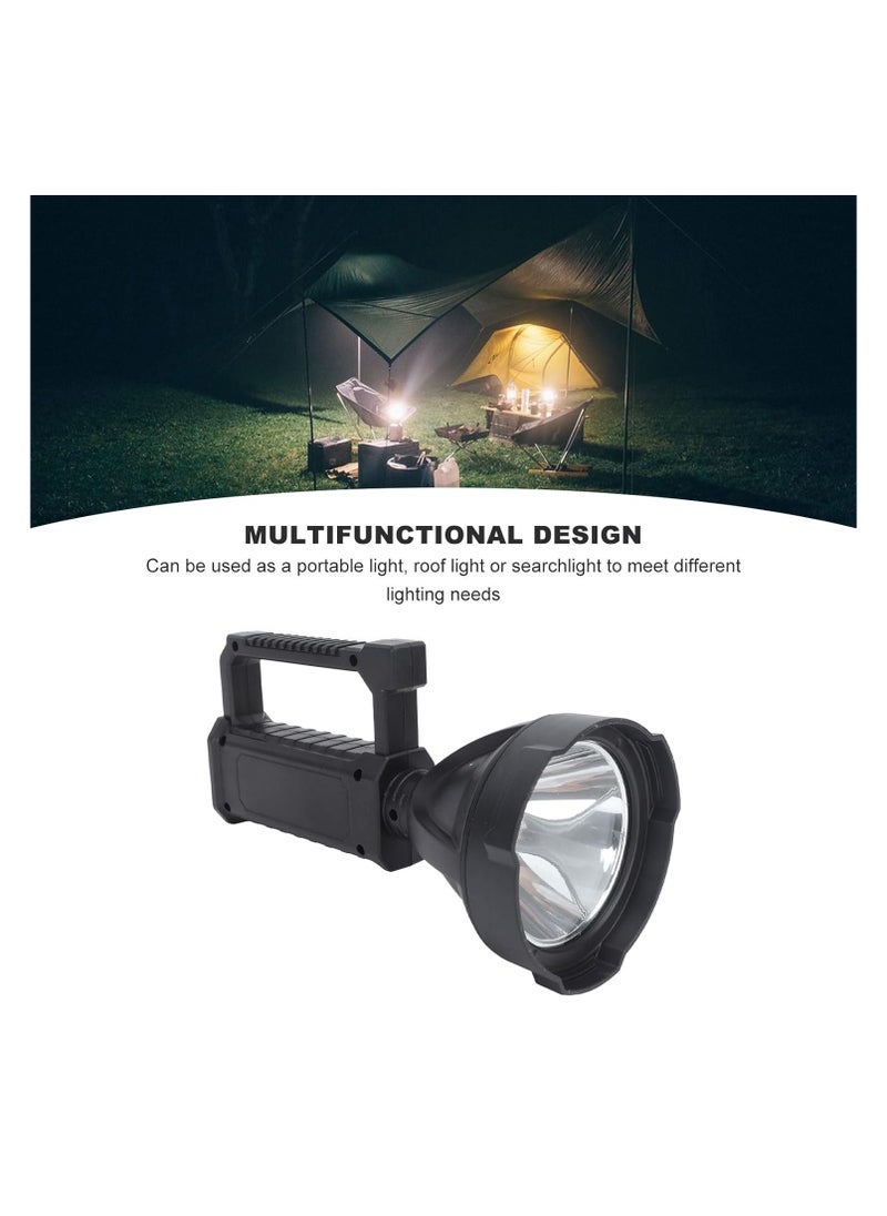Generic Portable Camping Lantern Super Bright Light 4 Lighting Modes Rechargeable Searchlight with Holder L-832  - Image 3