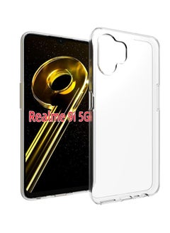 Realme 9i 5G Clear Case Cover Clear Back Cushion Soft Silicone Shockproof Anti-Scratch Protective Bumper Shell for Realme 9i 5G Protector
