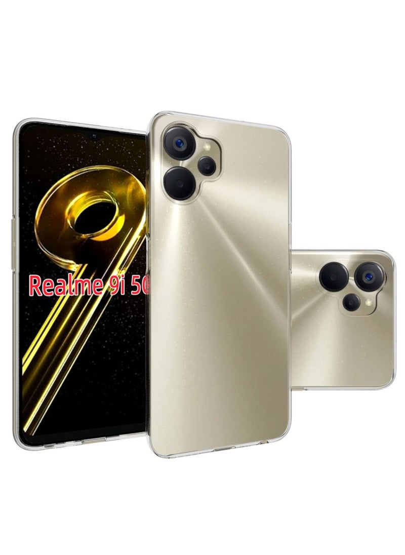 Generic - Realme 9i 5G Clear Case Cover Clear Back Cushion Soft Silicone Shockproof Anti-Scratch Protective Bumper Shell for Realme 9i 5G Protector - Image 1