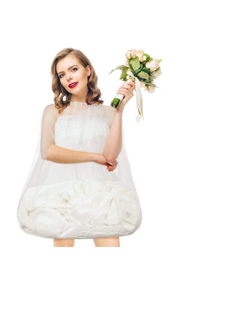 KASTWAVE Wedding Gown Underskirt, Ball Gown Petticoat White Bridal Skirt, Toilet Petticoat for Party Wedding - Image 1