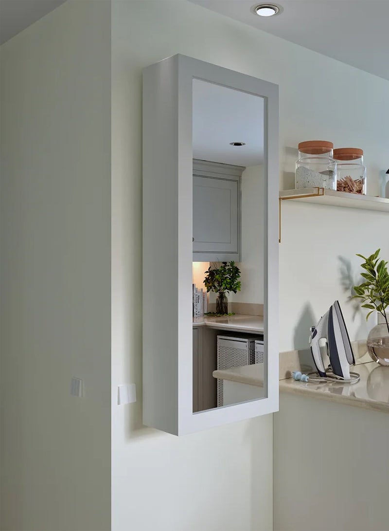 سحابة طاولة كي مخفية داخل دولاب بمرآة – تصميم مبتكر وقابل للطي - Image 3