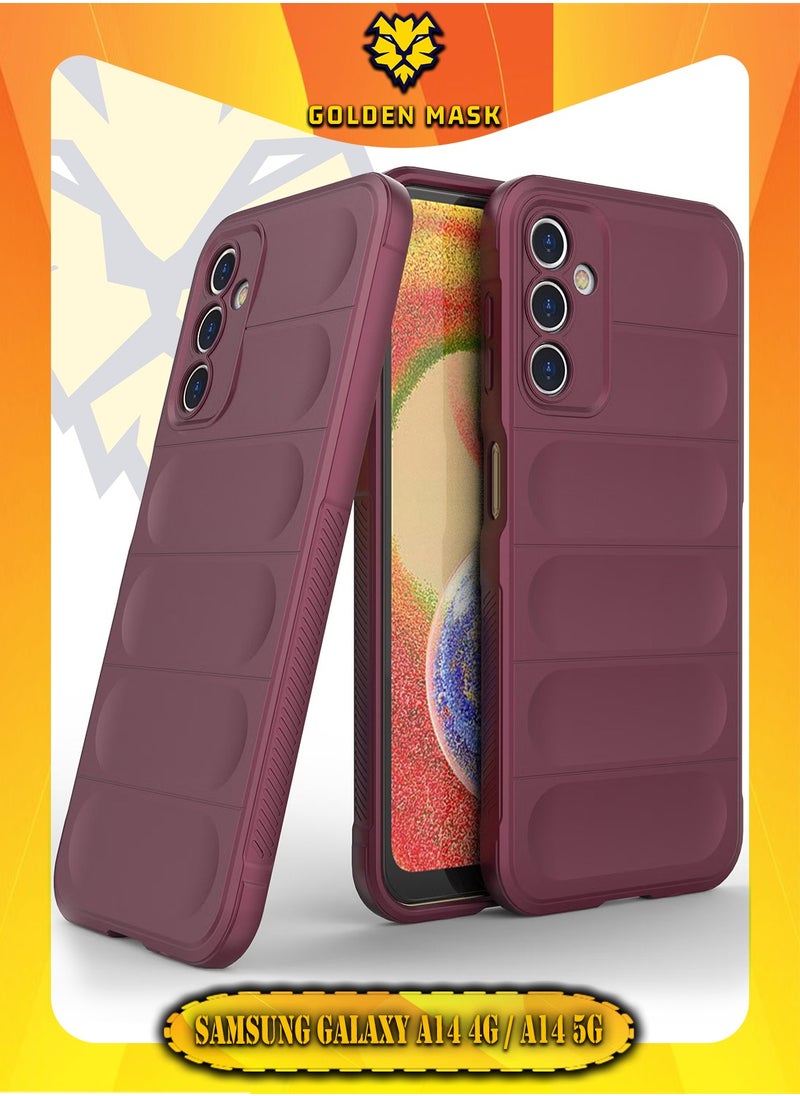 GOLDEN MASK GOLDEN MASK Compatible With Samsung Galaxy A14 4G / A14 5G Magic Case ShockProof (Winne)  - Image 1